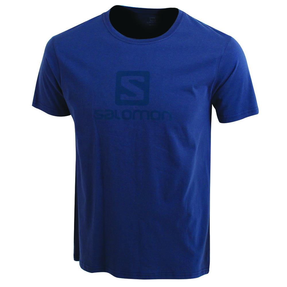 Salomon ACHIEVE SS TE B Camisetas Niños - Azul Marino - Colombia (12739-VQPC)